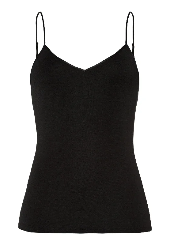 Clothing Sales Woolen Silk W Wool and Silk Camisole | Black 71415-018