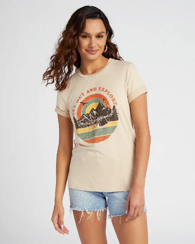 Women's Clothes Get Out & Explore Graphic Tee