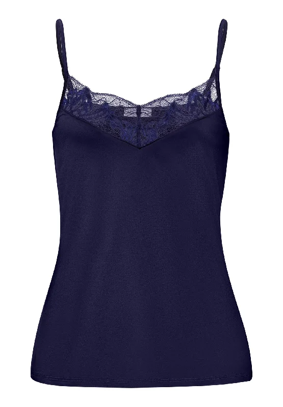 Women's Weekend Outfit Eva V-Neck Camisole | Evening Blue 70920-2621