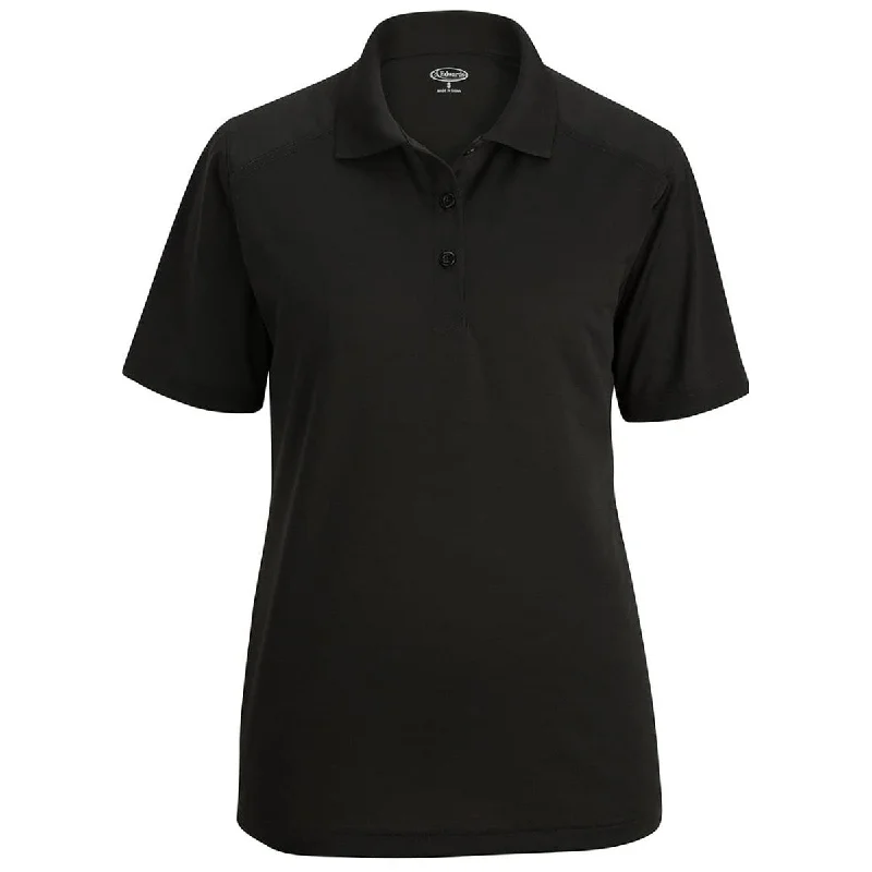 Latest Trends Edwards Women's Black Ultimate Lightweight Snag-Proof Polo