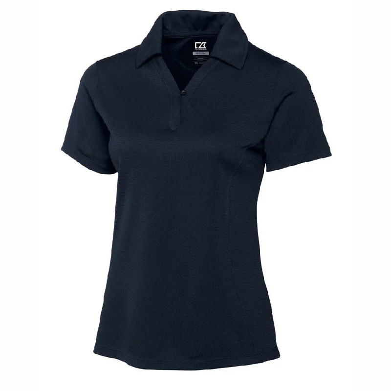 Affordable Women's Apparel Cutter & Buck Women's Navy DryTec S/S Genre Polo