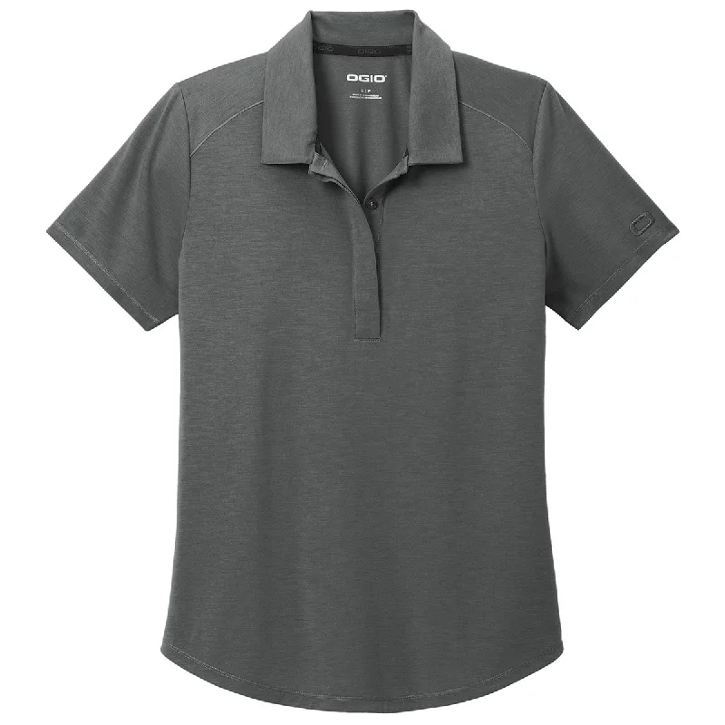 Workwear Fashion for Women OGIO Women's Tarmac Grey Motion Polo