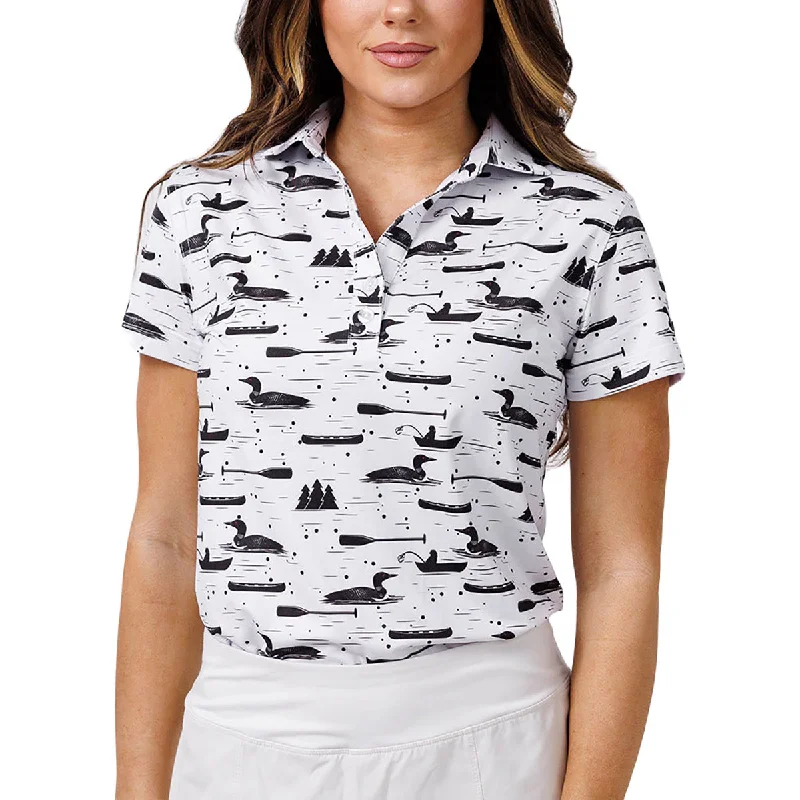 Classic Women's Clothing Styles Waggle Women's Loon Lake Polo