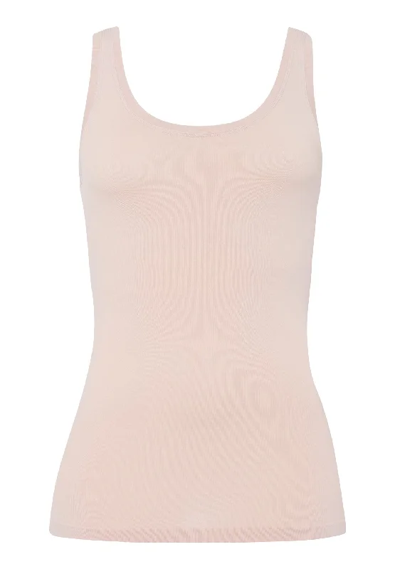 Comfortable Clothes Touch Feeling Round Neck Tank Top | Peach Whip 71814-2311