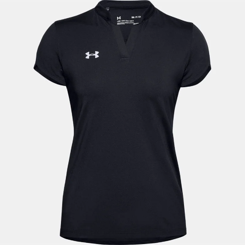 Fashion-forward Women's Wear Under Armour Women's Black Team Performance Polo