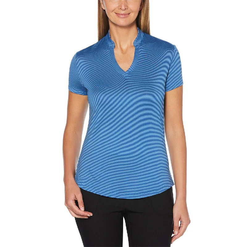 End of Season Sale Callaway Women's Surf The Web Mock Fine Line Stripe