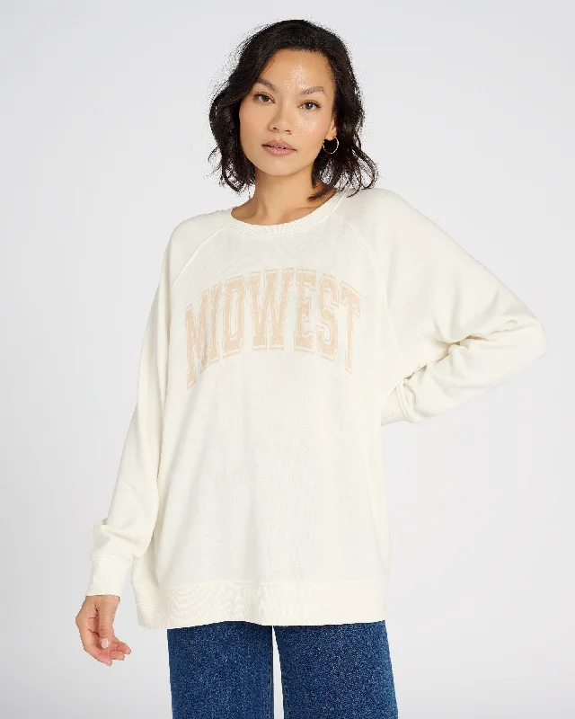 Sustainable Women's Apparel Hangout Midwest Graphic Top