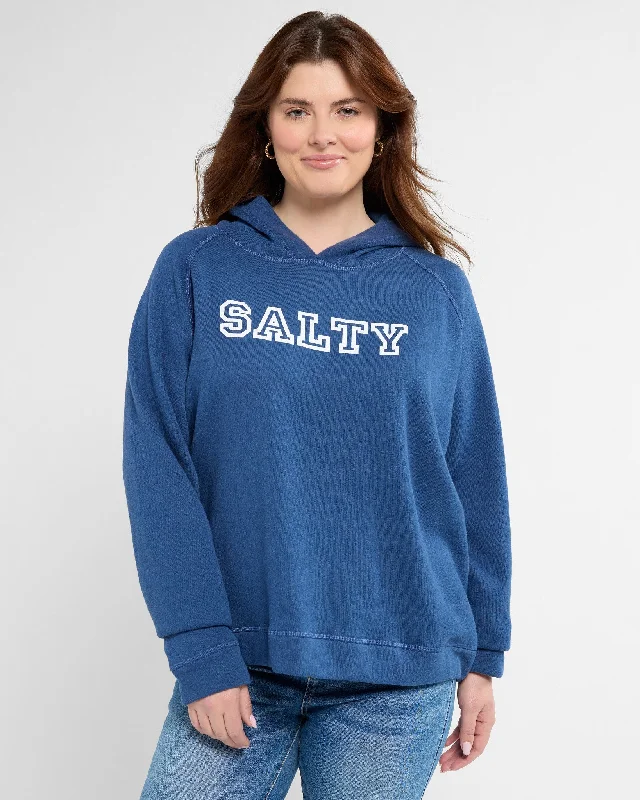 Vibrant Femme Fashion Plus Size Salty Graphic Hoodie