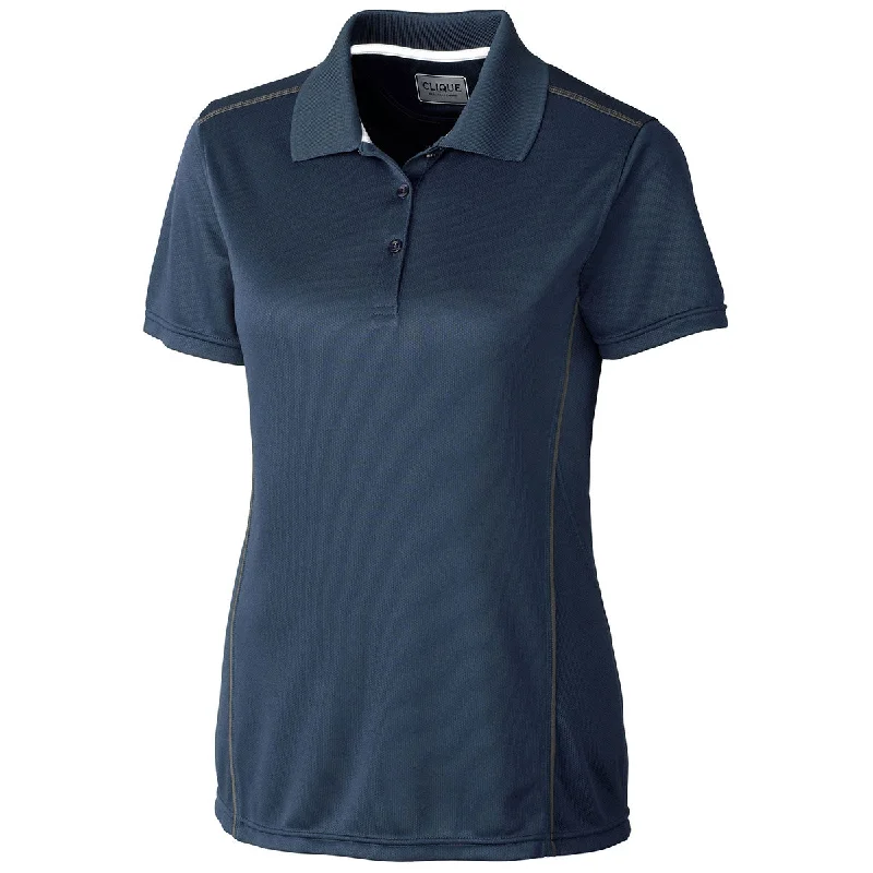 Classic Women's Apparel Clique Women's Dark Navy Ice Sport Polo