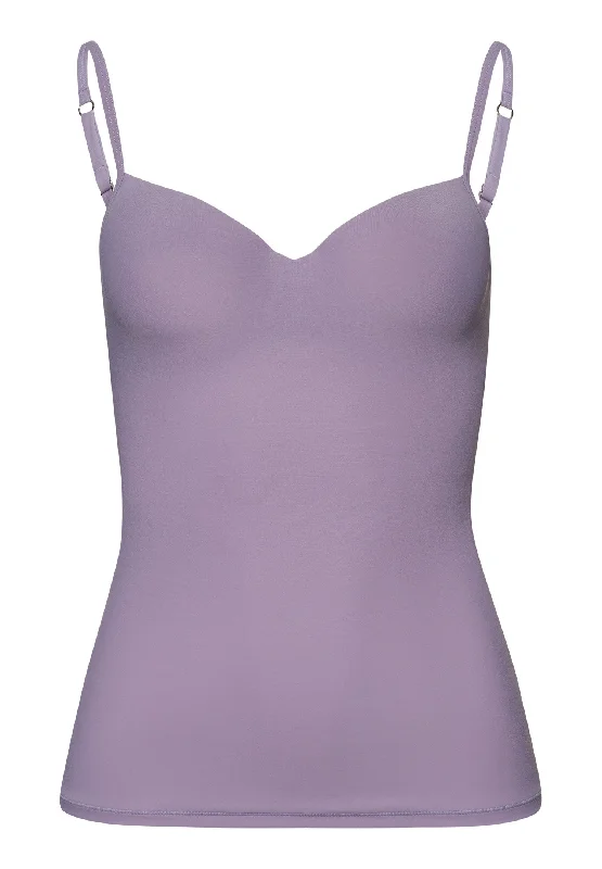 Bold and Elegant Women's Fashion Allure Padded Bra Camisole | Dried Hortensia 71462-2867