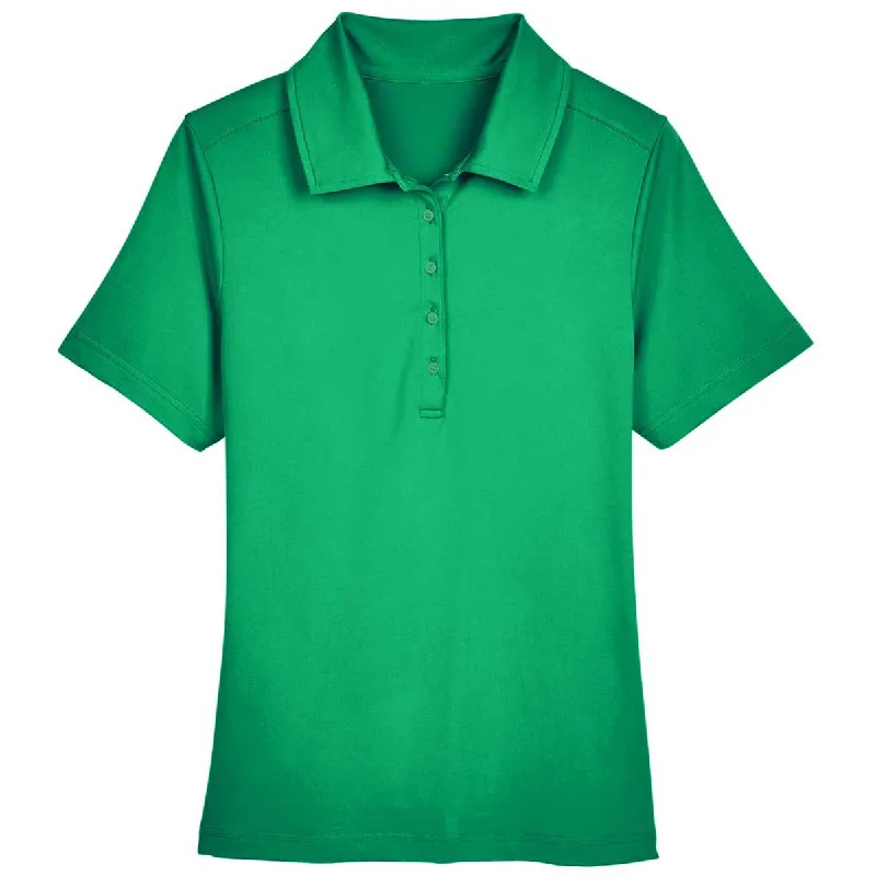 Wardrobe Upgrade Devon & Jones Women's Kelly Green CrownLux Performance Range Flex Polo