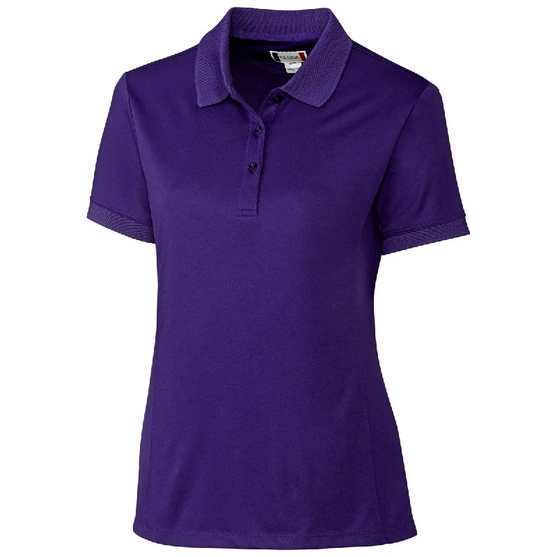 Big Sale Event Clique Women's College Purple Oslo Pique Polo