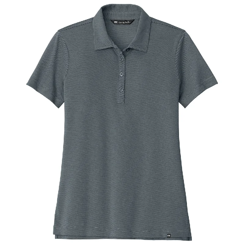 Trendy Women's Apparel TravisMathew Women's Blue Nights Heather Sunnyvale Polo