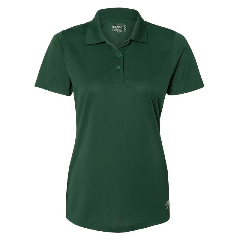 Women's Travel Garments Russell Athletic Women's Dark Green Essential Sport Shirt