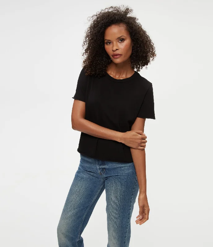 Women's Travel Attire Jackie Crew Neck Tee