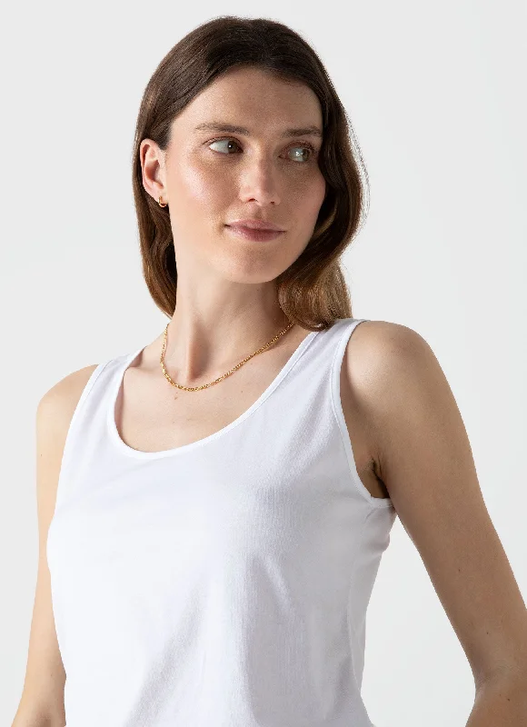 Women's Clothing Sale Online Women's Classic Vest in White