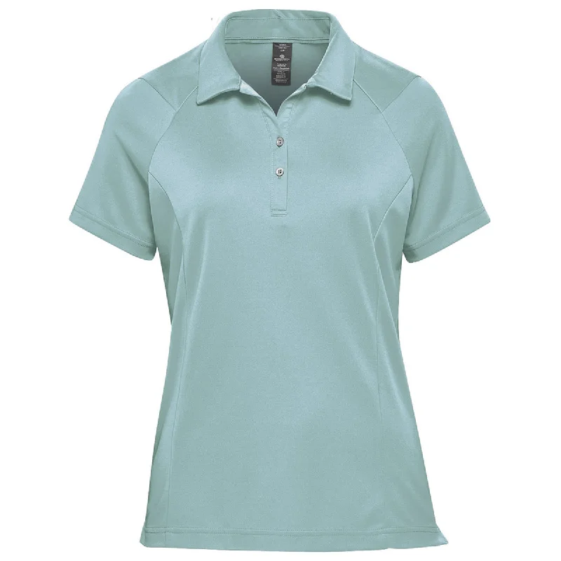 Casual Fashion Stormtech Women's Ice Blue Milano Sports Polo