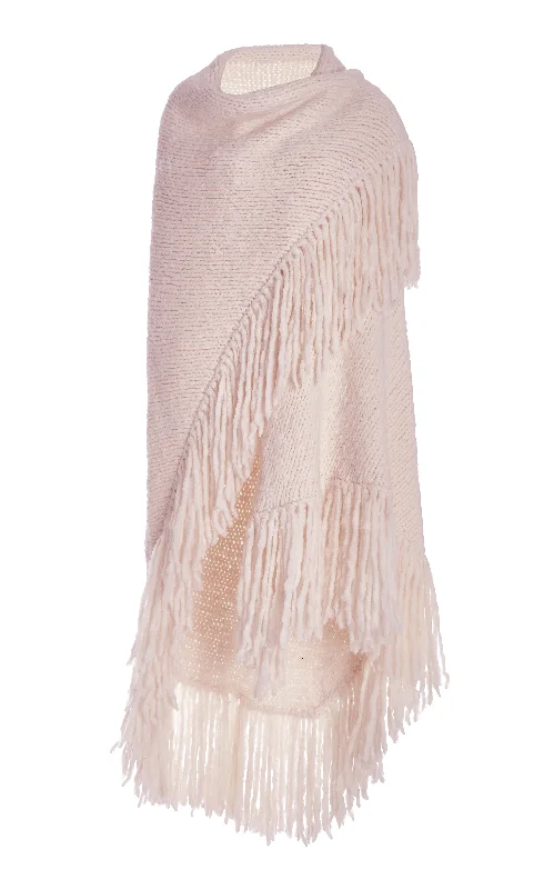 Affordable Online Boutique Lauren Knit Wrap in Rose Quartz Welfat Cashmere