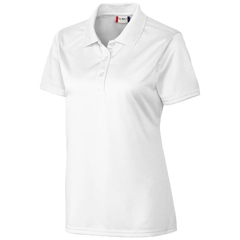 Stylish Women's Apparel Clique Women's White Malmo Snag Proof Polo