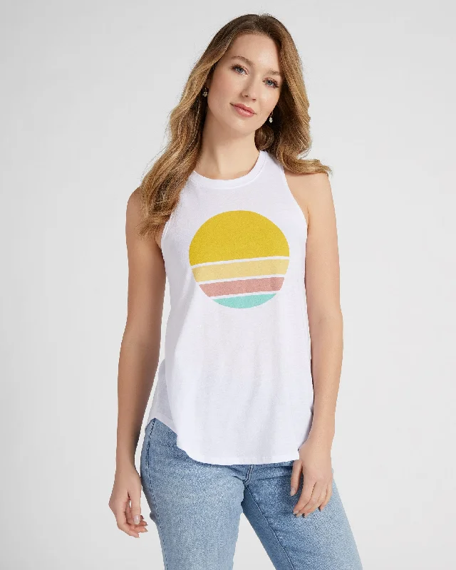 Save Big 78 & Sunny Logo Graphic Tank