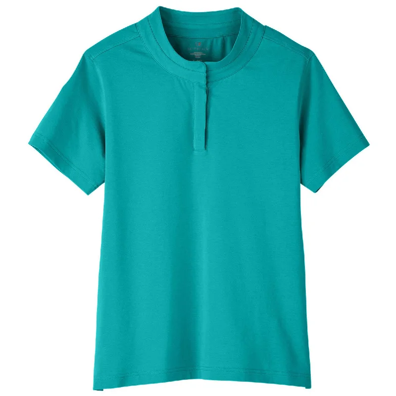 Timeless Women's Garments UltraClub Women's Jade Lakeshore Stretch Cotton Performance Polo