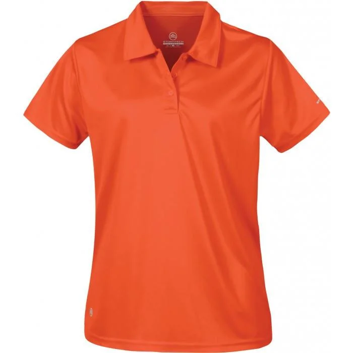 Online Clothing Stores Stormtech Women's Orange Apollo H2X-Dry Polo