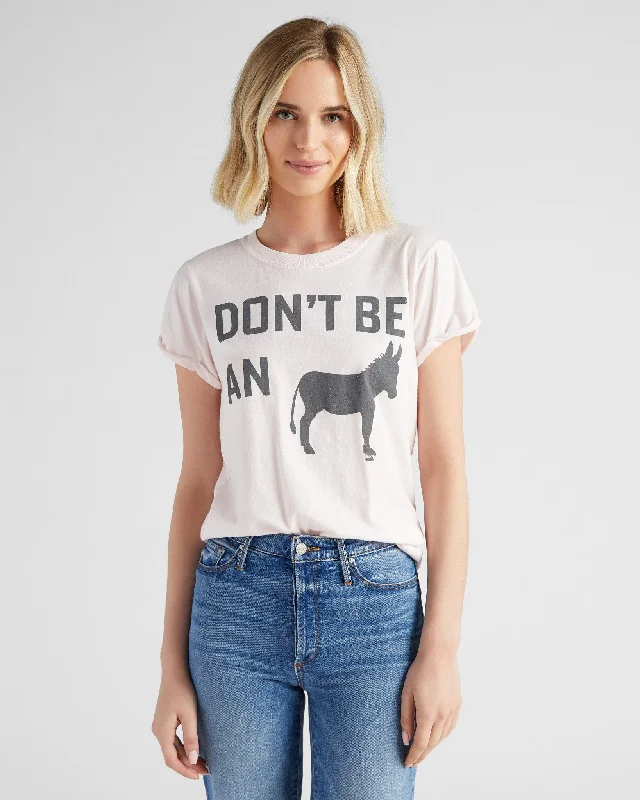 Evening Elegance Don't Be Short Sleeve Graphic Tee