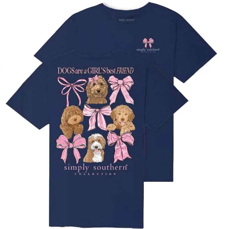 Women's Trendy Apparel Dogs Short Sleeve T-Shirt