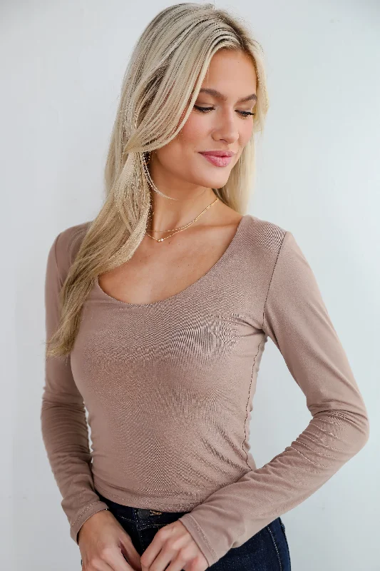 Comfortable Women's Attire Jordan Everyday Long Sleeve Crop Top - DU DEAL