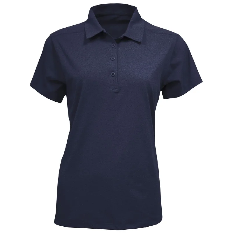 Women's Resort Attire BAW Women's Navy Sorona Polo