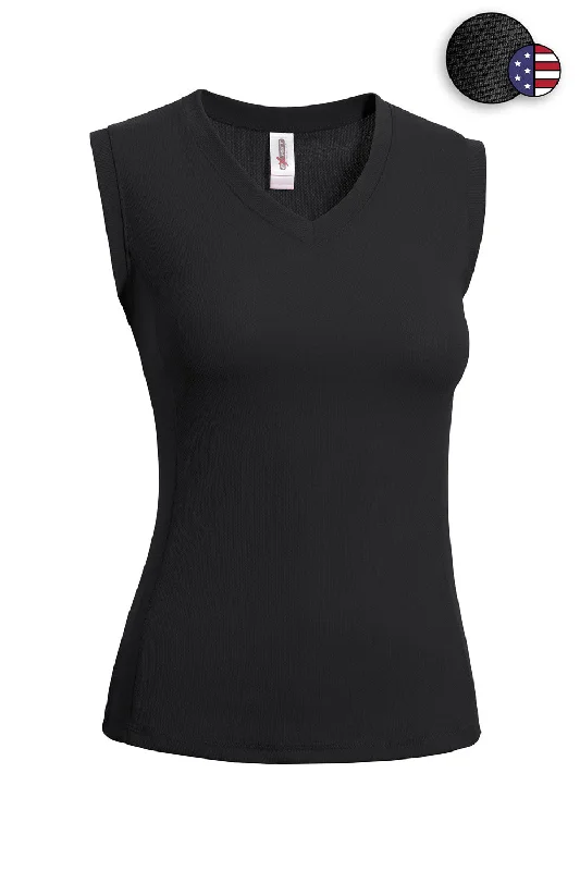 Business Casual Outfits AJ214 Oxymesh™ V-Neck Workout Tank