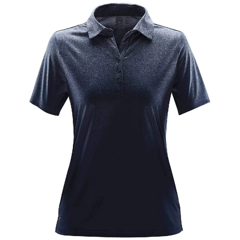 Hot Trends Stormtech Women's Navy Heather Mirage Polo