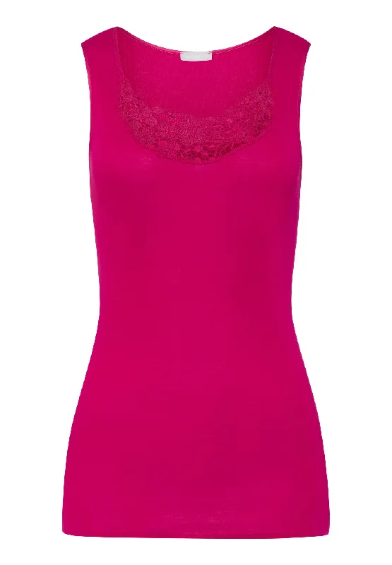 Exclusive Online Sale Michelle Scoop Neck Tank Top | Fuchsia 70947-2462