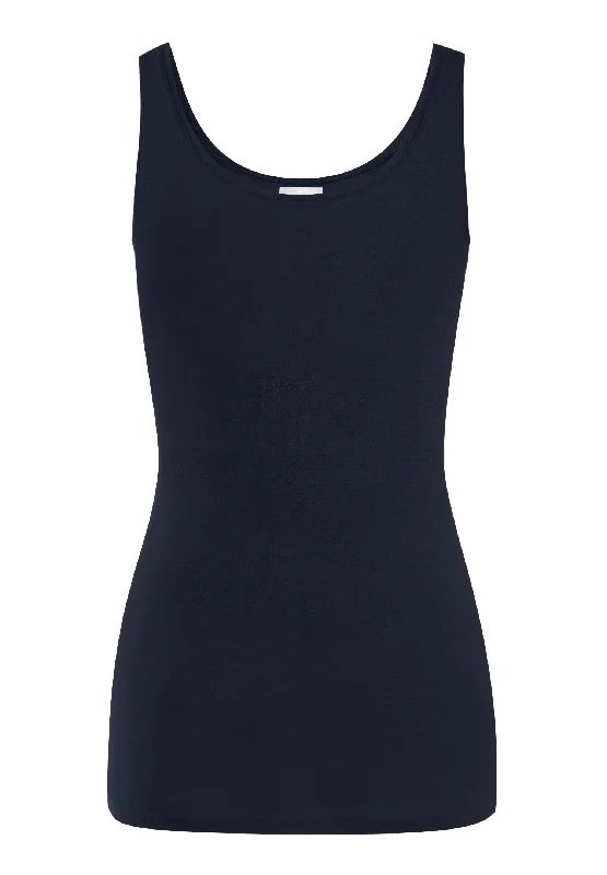 Sophisticated Outfits Soft Touch Scoop Neck Tank Top | Ocean 79078-1621