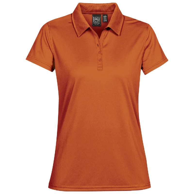 Urban Femme Streetwear Stormtech Women's Rust Eclipse H2X-Dry Pique Polo