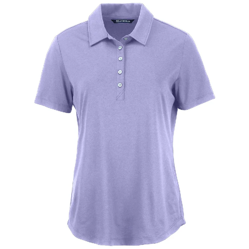 Women's Comfortable Garments Cutter & Buck Women's Hyacinth Coastline Epic Comfort Eco Recycled Polo