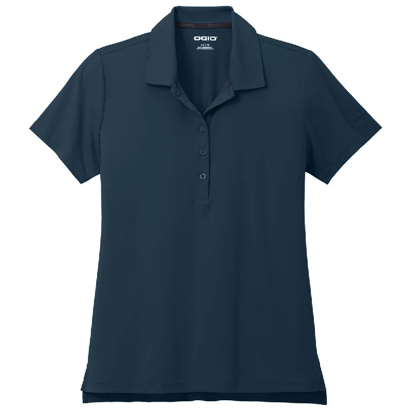 Women's Apparel And Garments OGIO Women's River Blue Navy Regain Polo