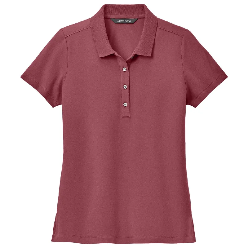 Women's Street Style Casual Wear Mercer+Mettle Women's Rosewood Stretch Pique Polo