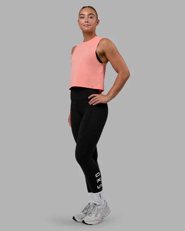 Women Apparel Unleash Cropped Training Tank - Murex Shell