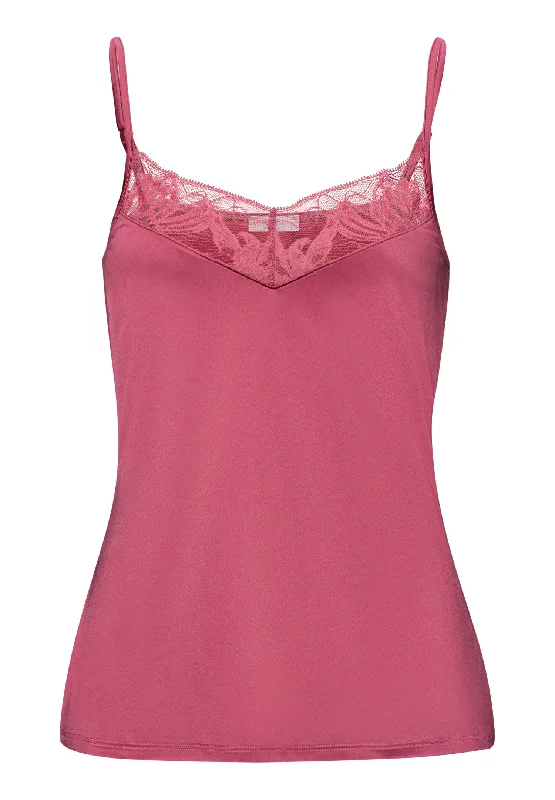 Women's Travel Attire Eva V-Neck Camisole | Rose Wine 70920-2414