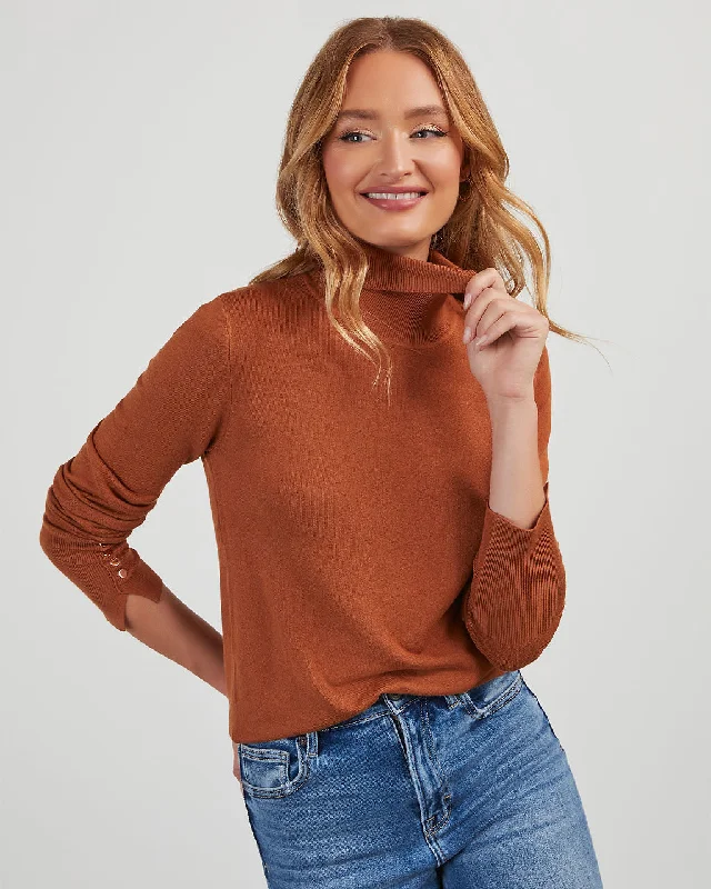 Trendy Outfits For Girls Something To Remember Turtleneck Long Sleeve Top