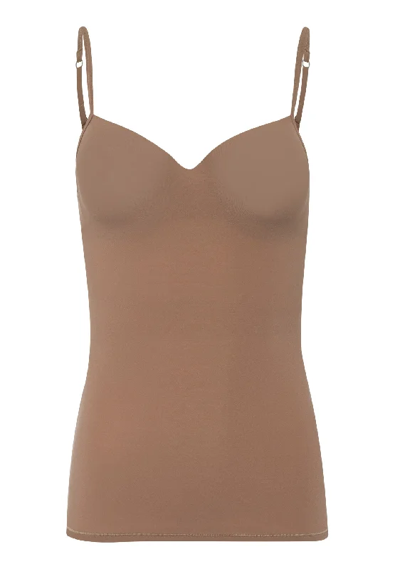 Women's Evening Wear for Special Occasions Allure Padded Bra Camisole | Dark Taupe 71462-2882