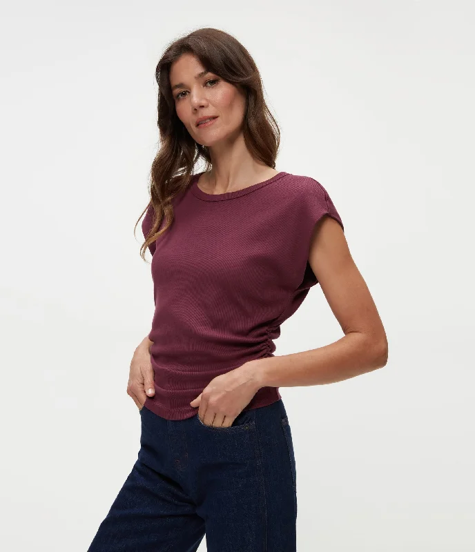 Women's Vintage Attire Joni Power Shoulder Tee