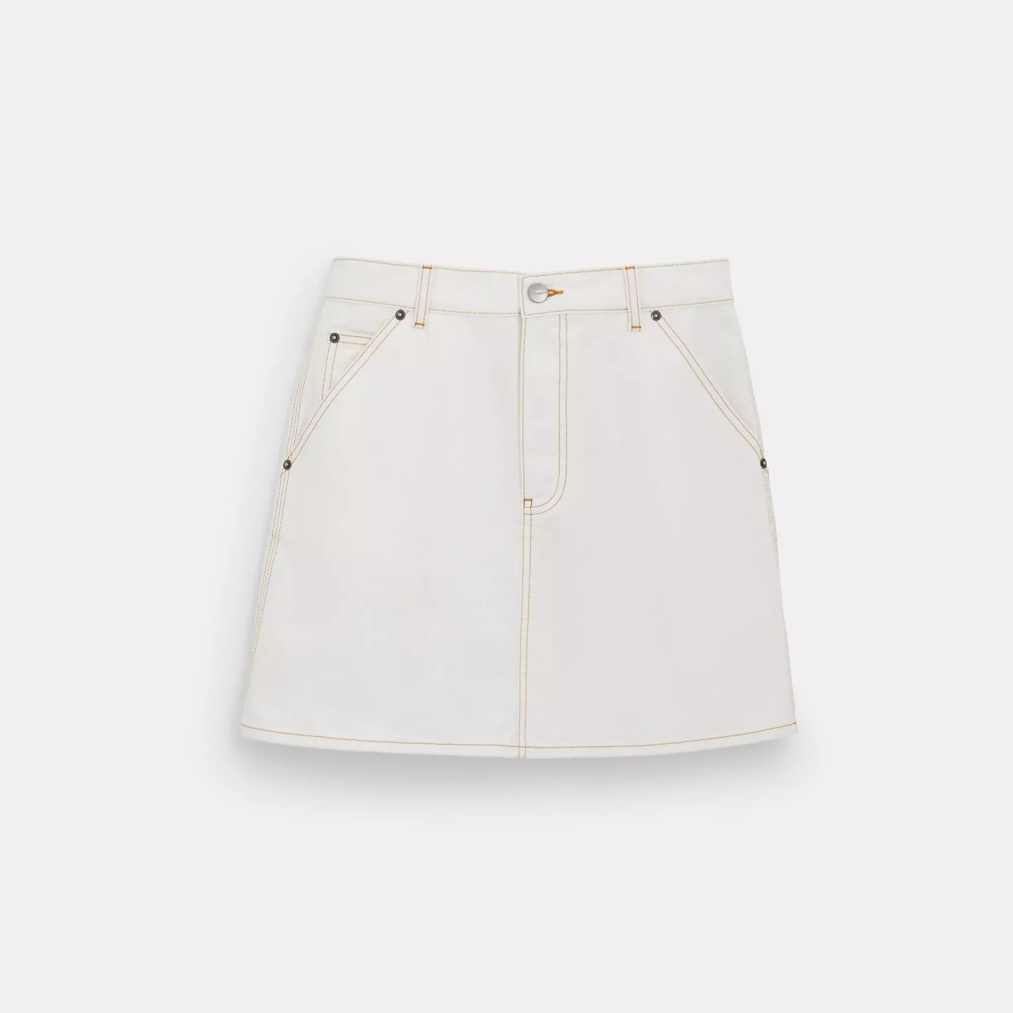 Exclusive Sale Coach Outlet Twill Utility Skirt In Organic Cotton And Recycled Polyester