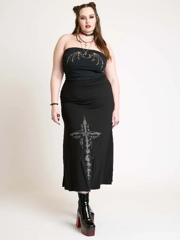 Casual Garments For Women Crucifix Skirt