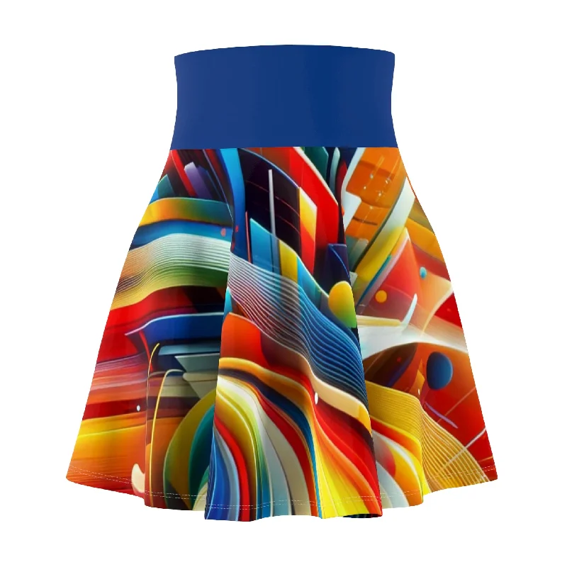 Elegant Styles Dali - Dance Women's Skirt (AOP)