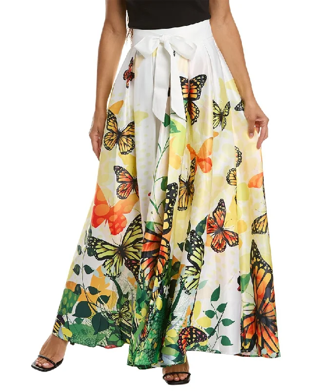 Women's Clothing for Every Occasion Gracia Butterfly Nature Maxi Skirt