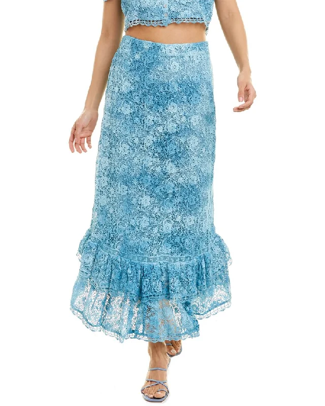 Women's Elegant Evening Attire LoveShackFancy Jana Skirt