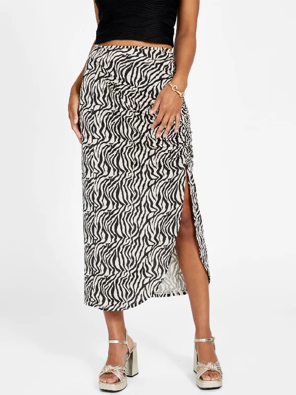 Timeless Classics Micol Printed Midi Skirt