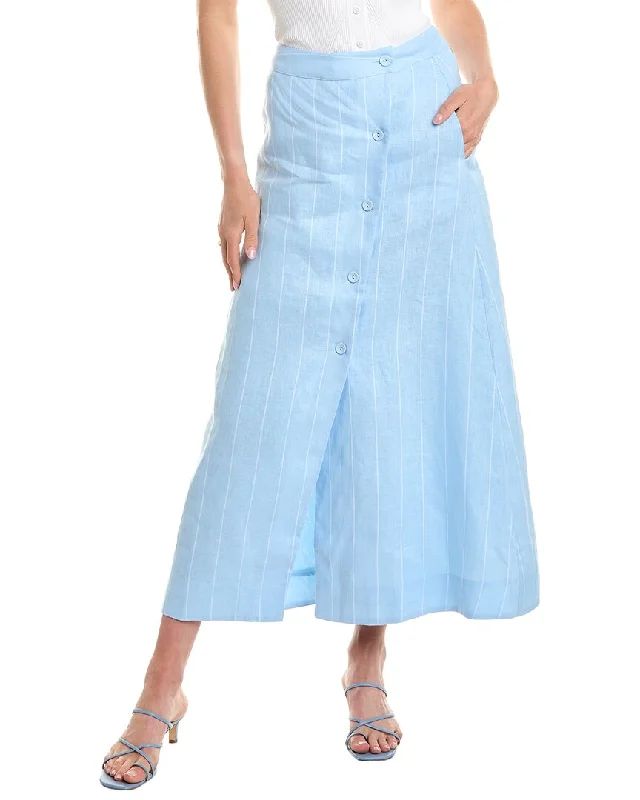 Women's Clothes Nicholas Eliora Linen-Blend Skirt